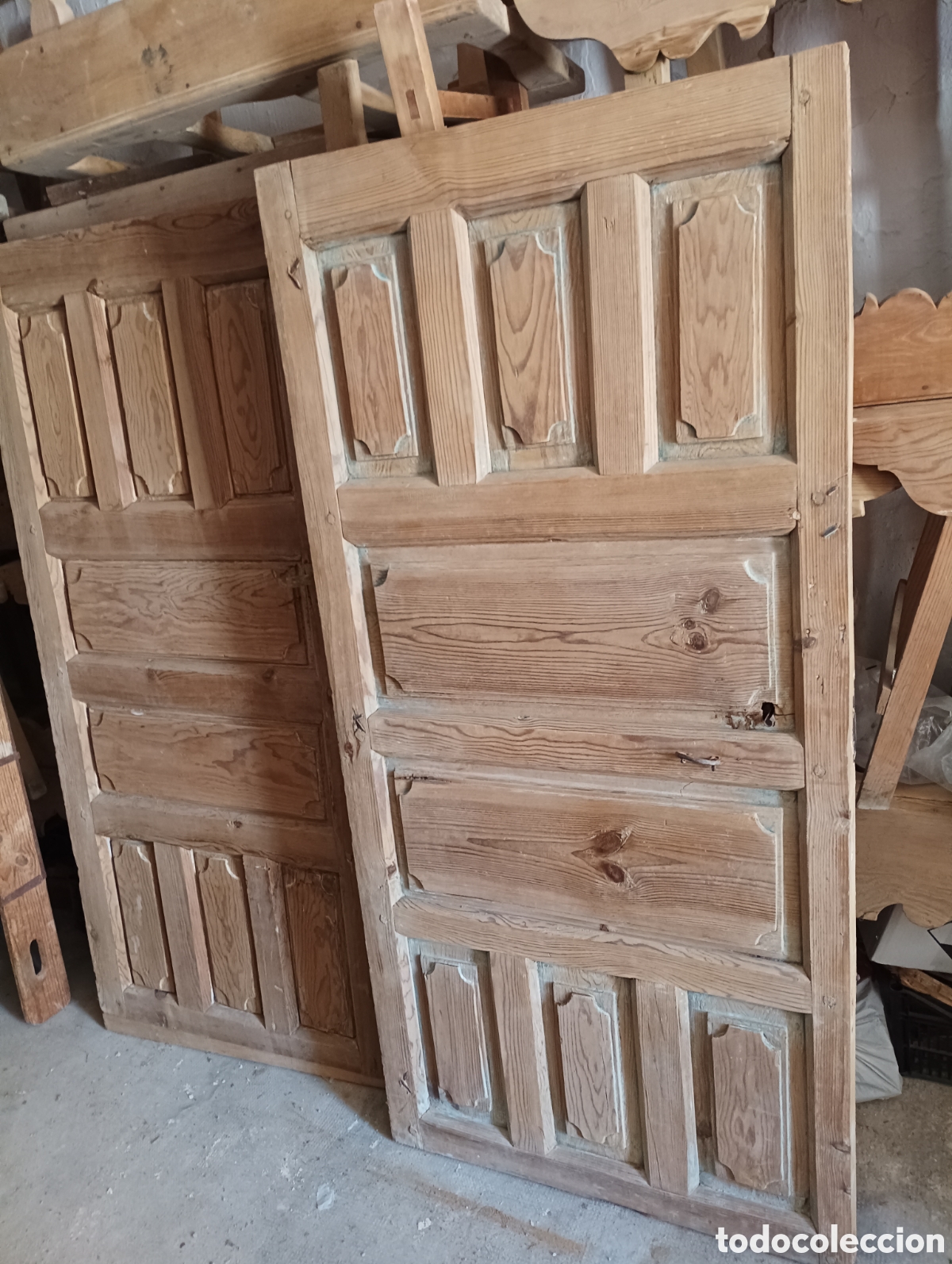 Antig&uuml;edades: PAREJA DE PUERTAS ANTIGUAS - Foto 7