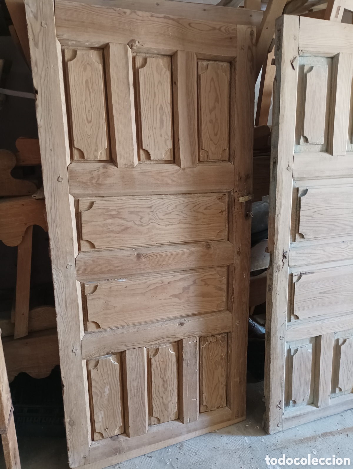 Antig&uuml;edades: PAREJA DE PUERTAS ANTIGUAS - Foto 8