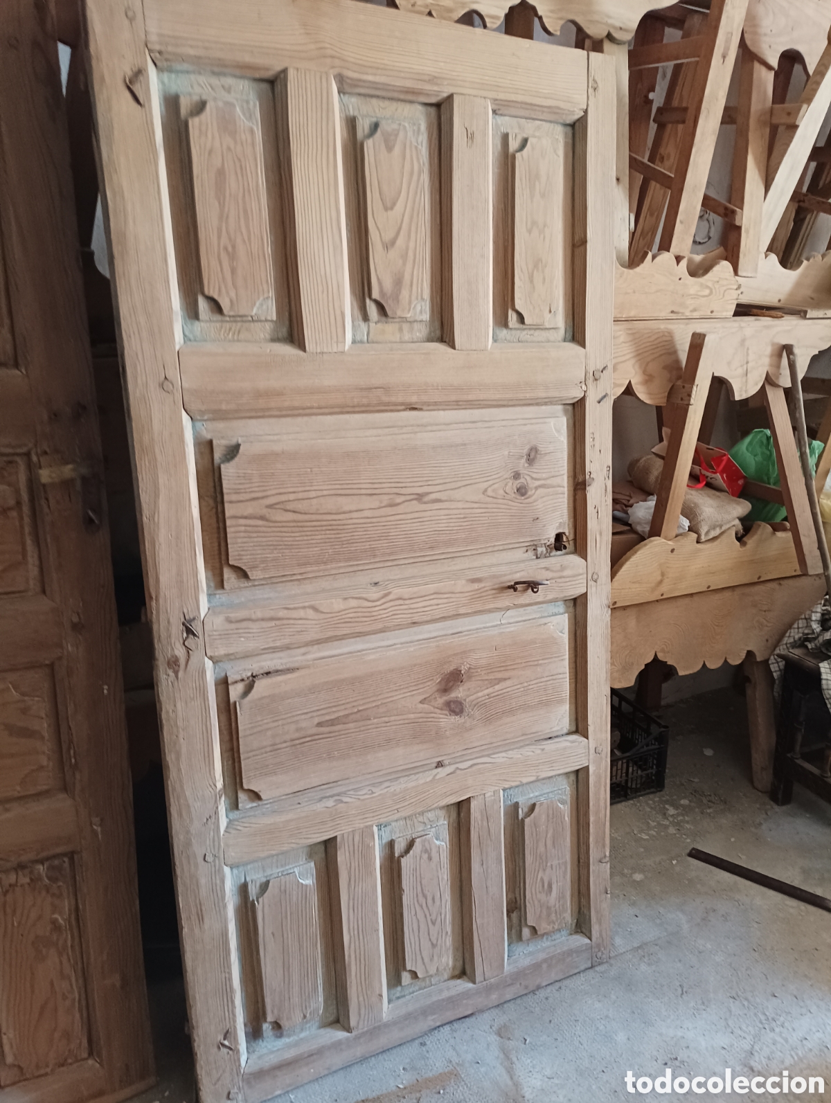 Antig&uuml;edades: PAREJA DE PUERTAS ANTIGUAS - Foto 9
