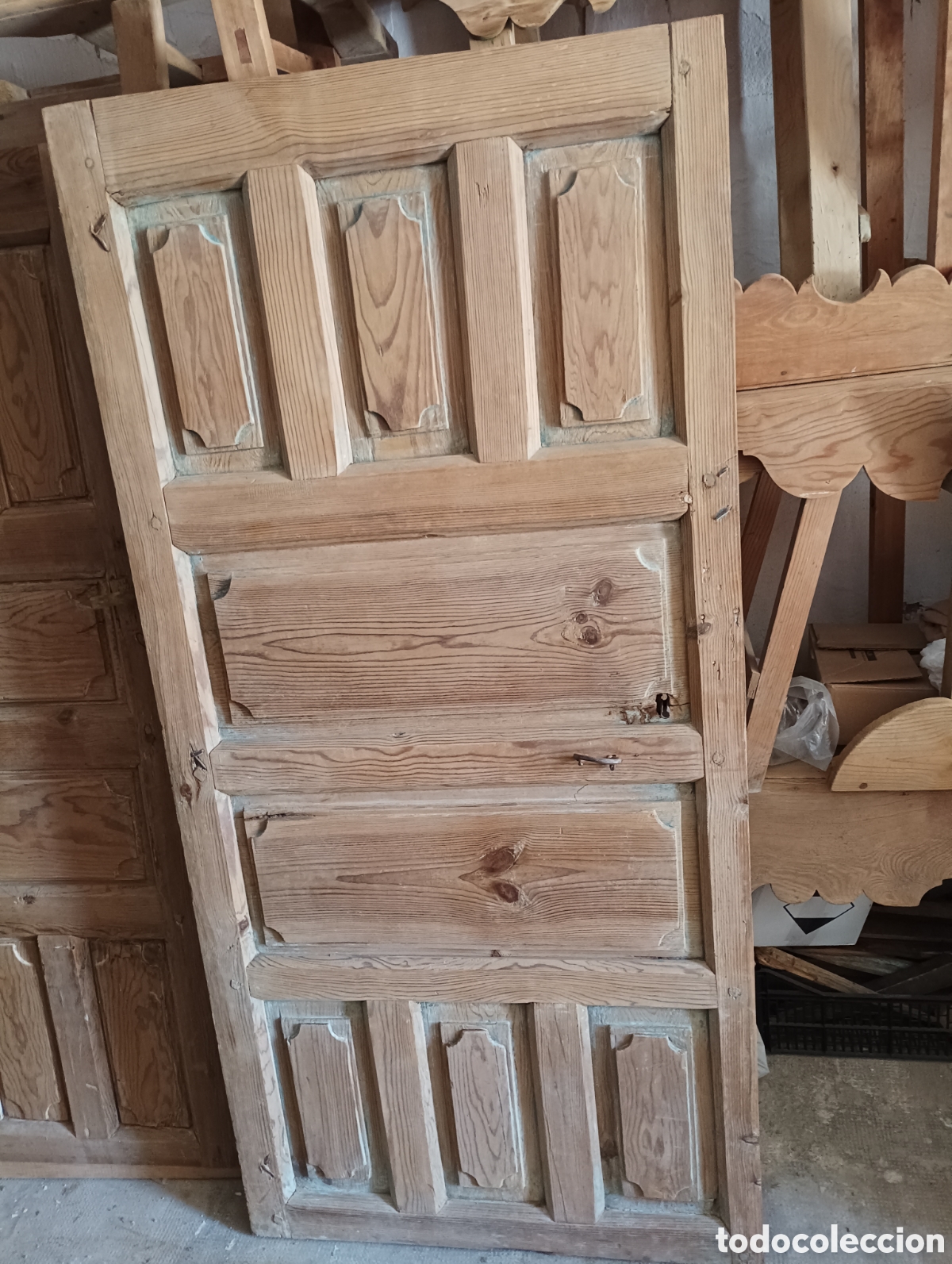 Antig&uuml;edades: PAREJA DE PUERTAS ANTIGUAS - Foto 10