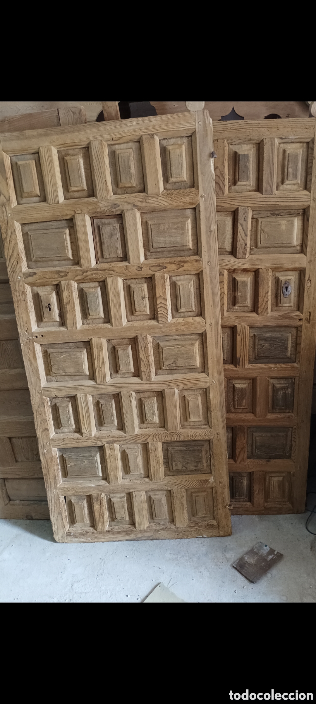 Antig&uuml;edades: PAREJA DE PUERTAS ANTIGUAS - Foto 3