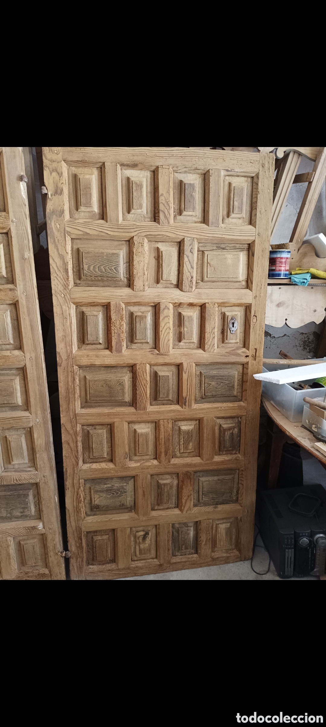 Antig&uuml;edades: PAREJA DE PUERTAS ANTIGUAS - Foto 4