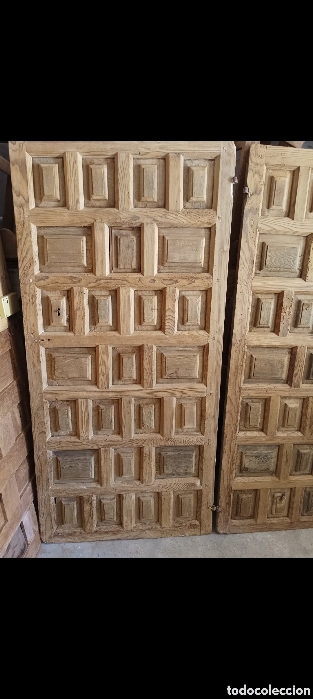 Antig&uuml;edades: PAREJA DE PUERTAS ANTIGUAS - Foto 5