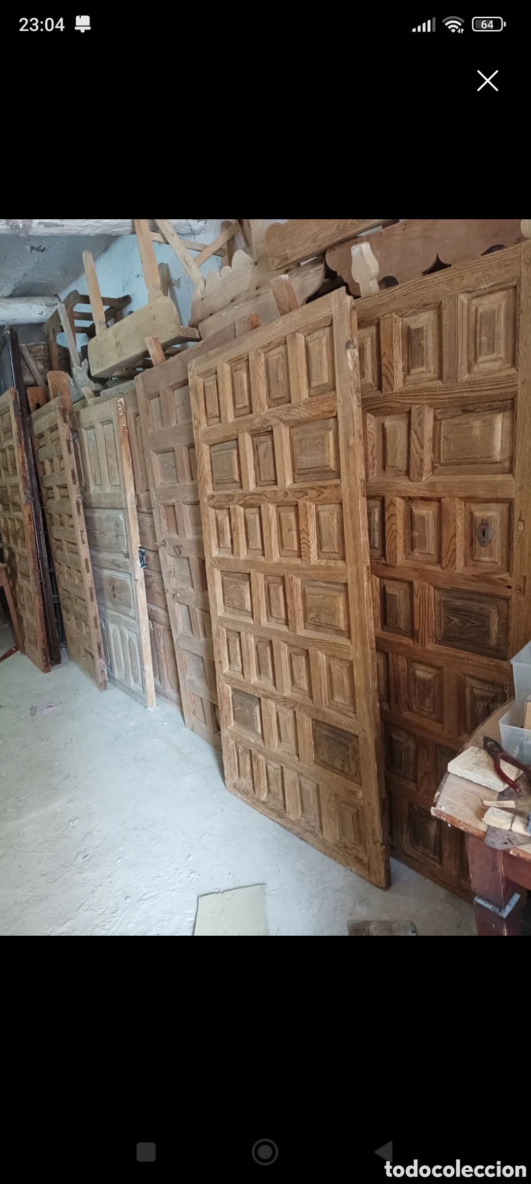 Antig&uuml;edades: PAREJA DE PUERTAS ANTIGUAS - Foto 7