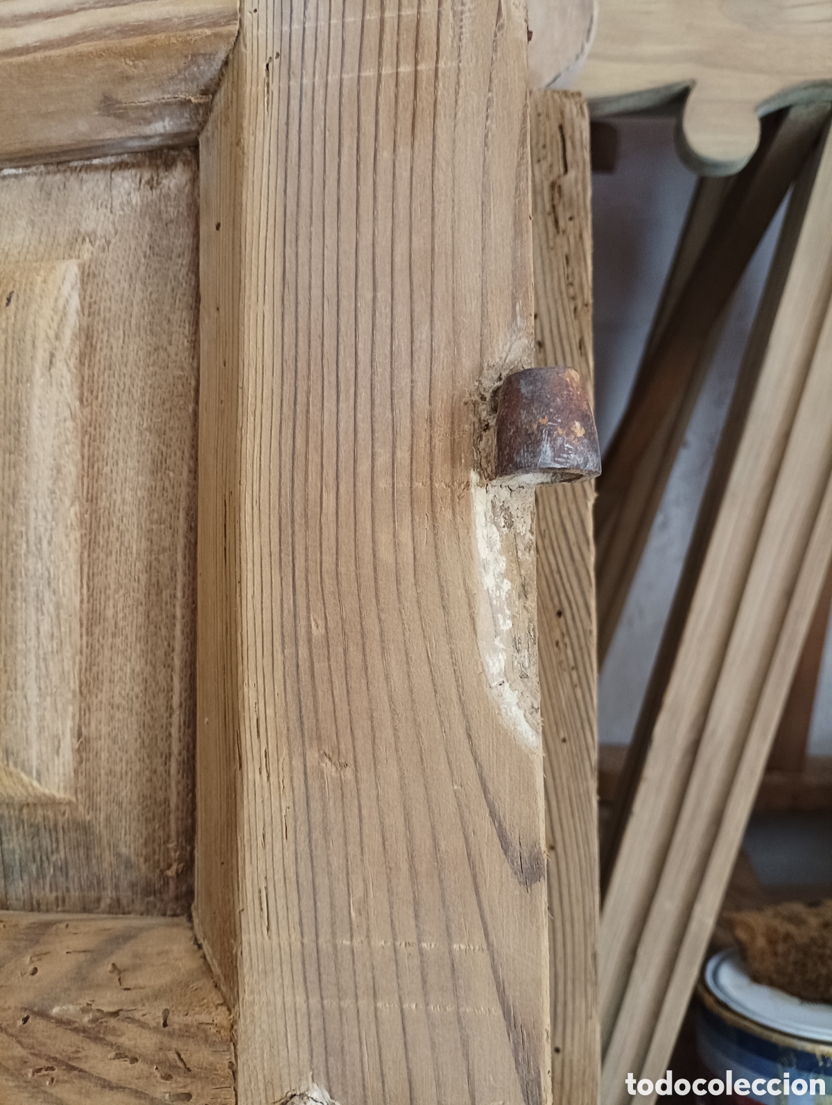 Antig&uuml;edades: PAREJA DE PUERTAS ANTIGUAS - Foto 9