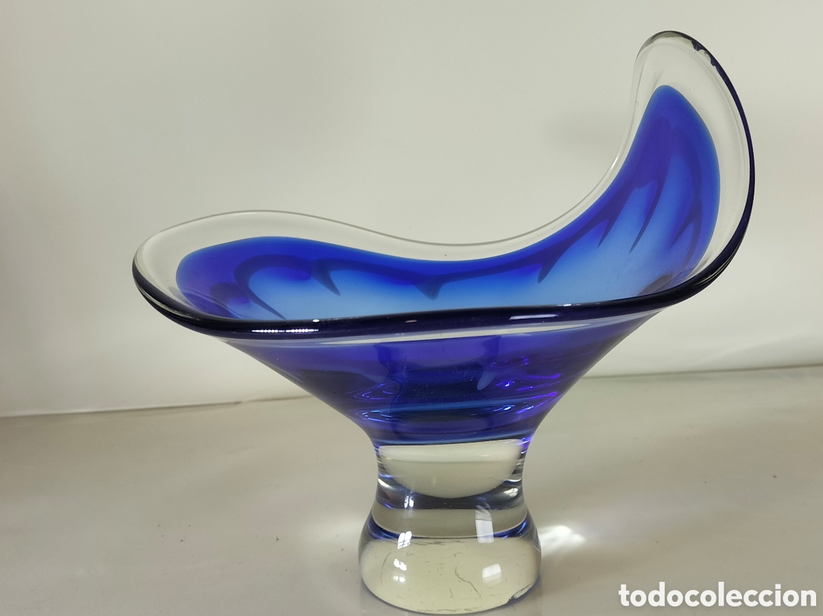 Antig&uuml;edades: Cuenco de cristal Paul Kedelv . 1954