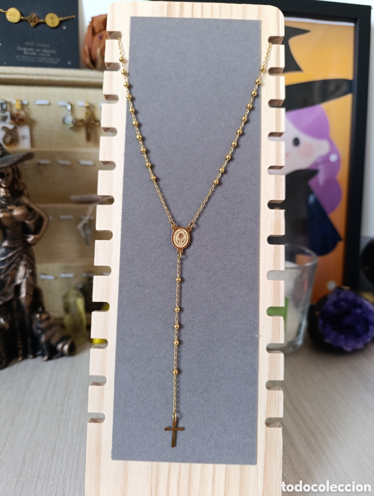 Antig&uuml;edades: Rosario dorado San Benito