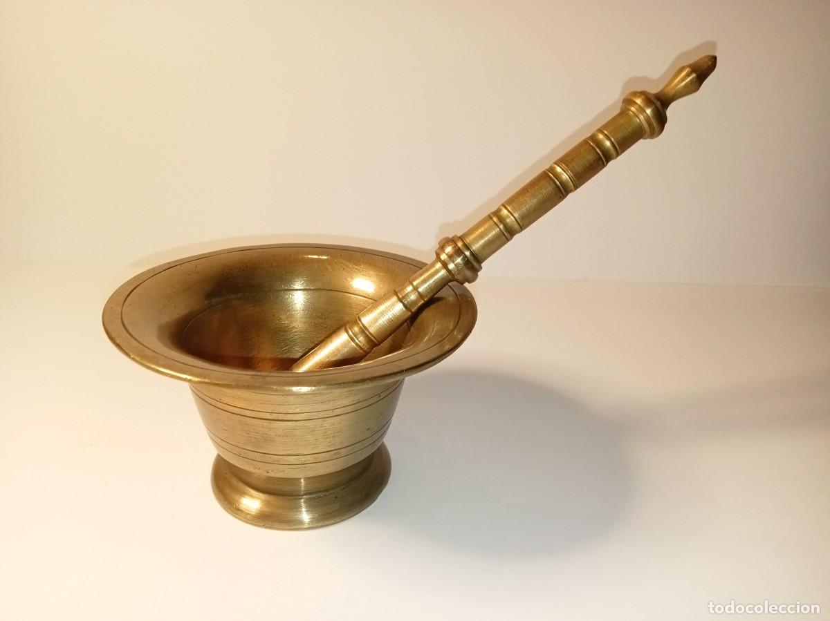 Antig&uuml;edades: ALMIREZ - MORTERO - 11,5 x 6,5 cm