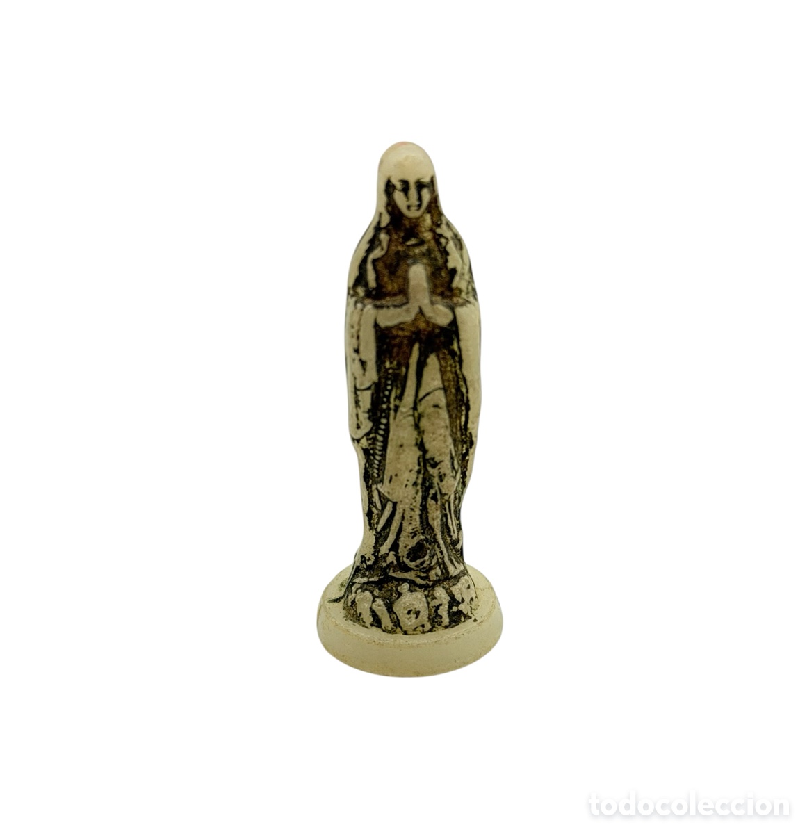 Oggetti Antichi: Virgen Amuleto Iluminada