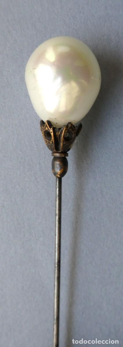 Antig&uuml;edades: ANTIGUA AGUJA PARA TOCADO - SOMBRERO PPIO.S. XX