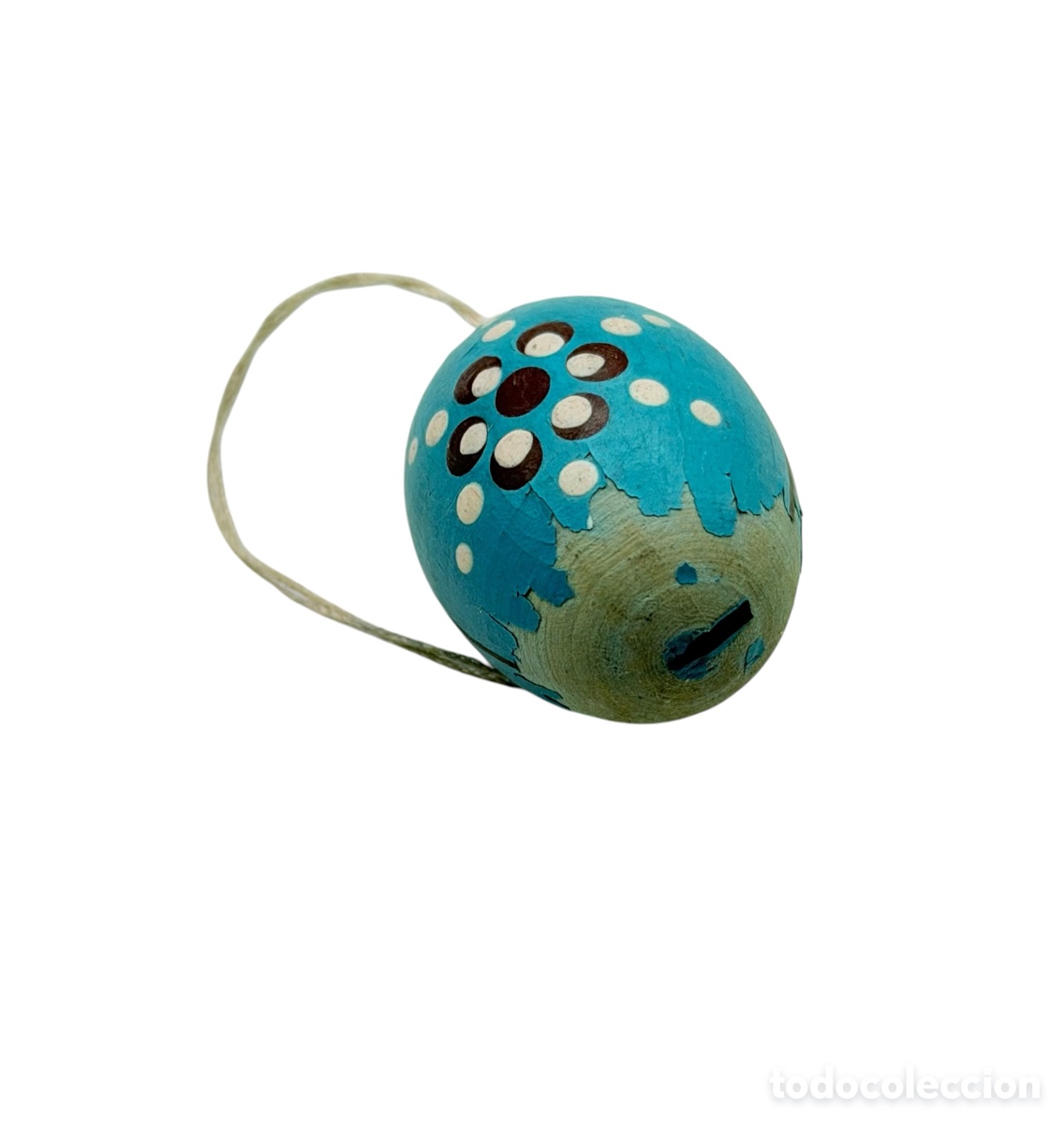 Antig&uuml;edades: Figura de Huevo Pintado