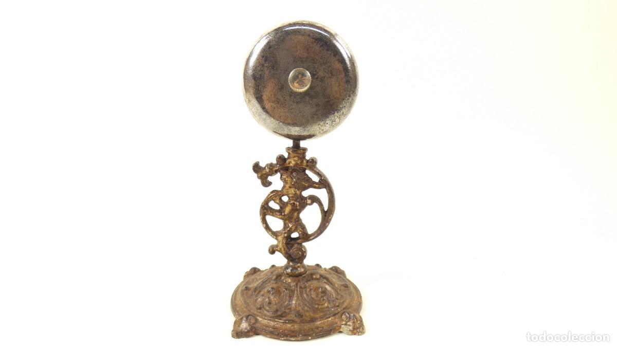 Antig&uuml;edades: Antiguo TIMBRE DE RECEPCION s.XIX Hotel reception bell ring cloche glocke