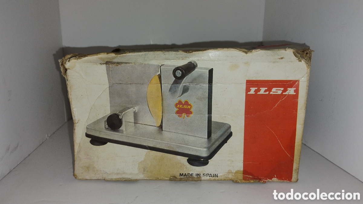 Oggetti Antichi: Cortadora de fiambre ilsa made in Spain