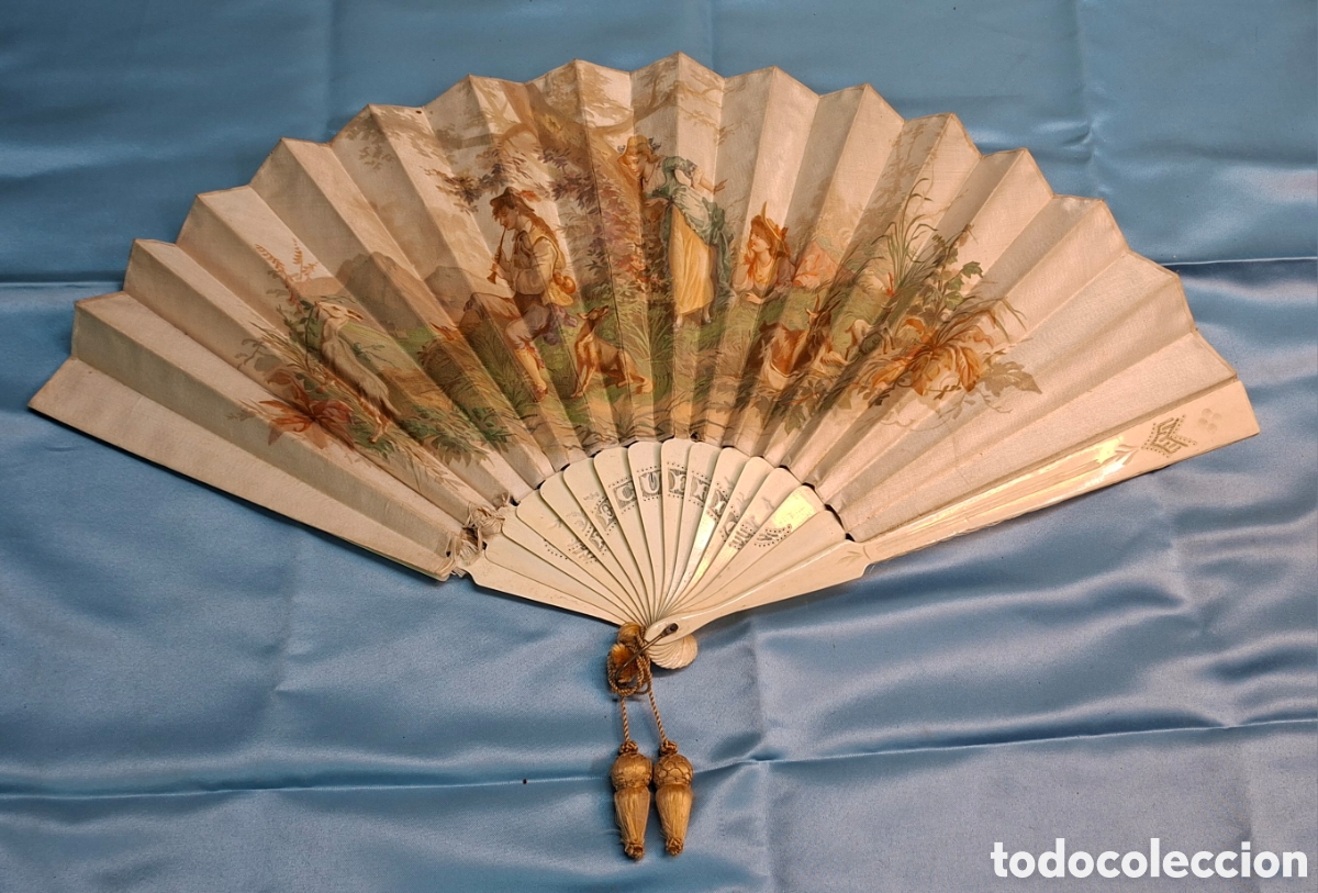 Antig&uuml;edades: Abanico del Siglo XIX para restaurar.