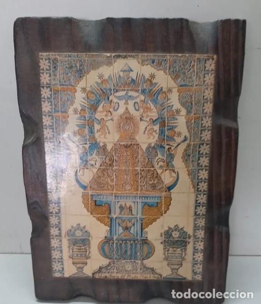 Antig&uuml;edades: Mosaico recuerdo retablo del prado