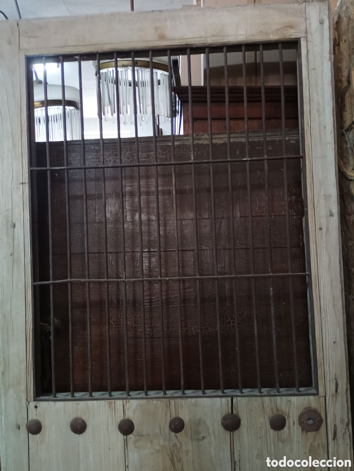 Antig&uuml;edades: PUERTA ANTIGUA DE MADERA - Foto 3