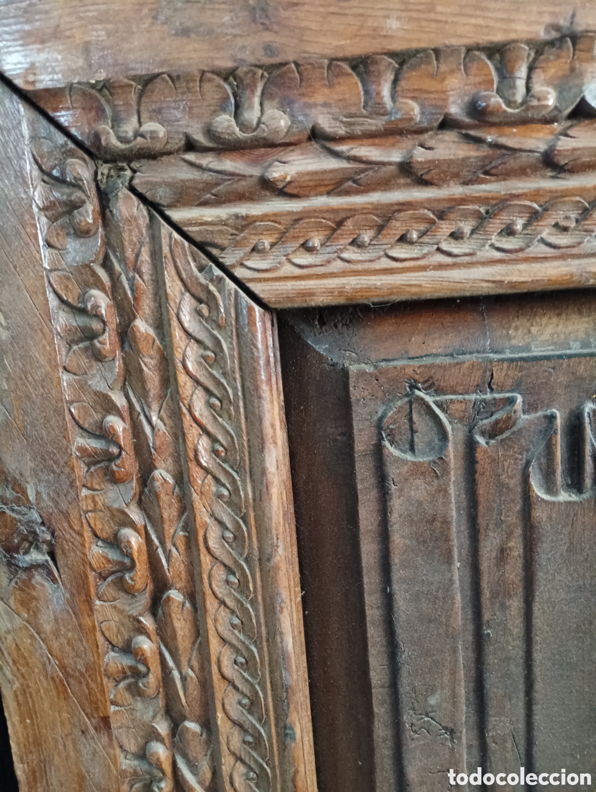 Antig&uuml;edades: PUERTA DE PERGAMINOS ANTIGUA - Foto 3