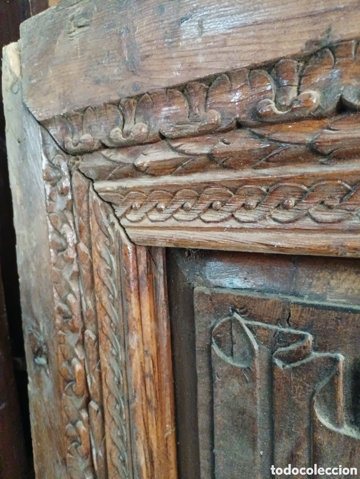 Antig&uuml;edades: PUERTA DE PERGAMINOS ANTIGUA - Foto 4