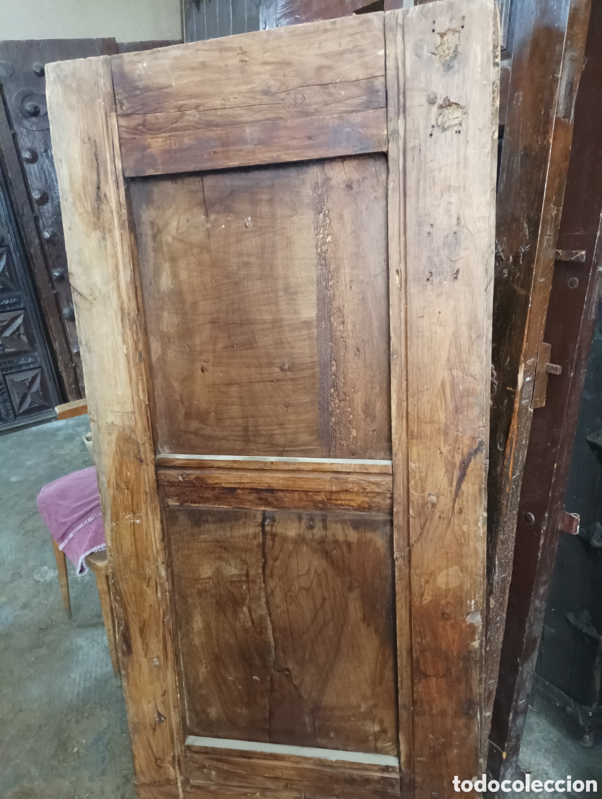 Antig&uuml;edades: PUERTA DE PERGAMINOS ANTIGUA - Foto 6