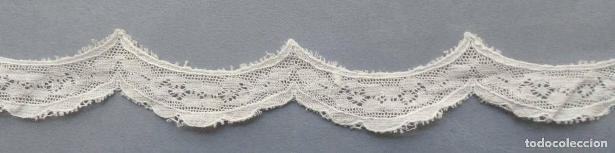 Antig&uuml;edades: ANTIGUO ENCAJE DE VALENCIENNES MEDIADOS S.XX