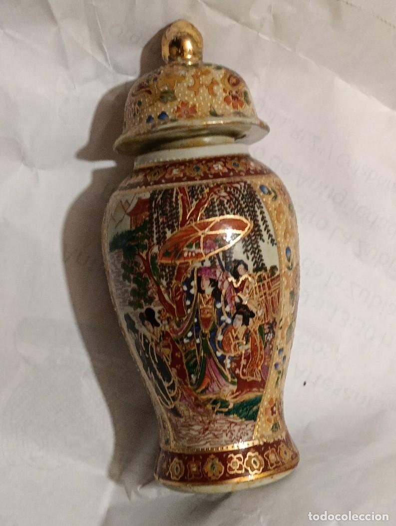 Antig&uuml;edades: ANTIGUIO Y MAGNIFICO POTE PORCELANA Made in China