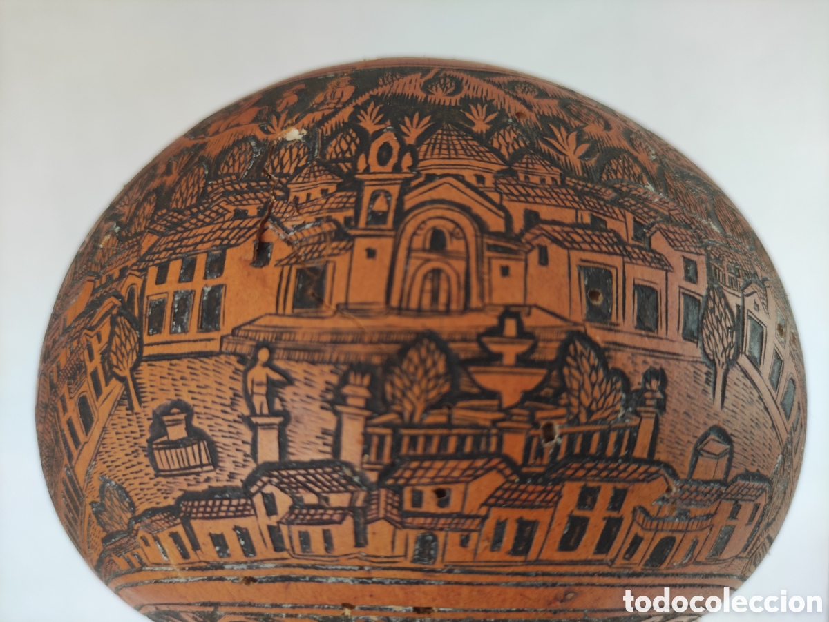 Oggetti Antichi: Talla artesana original 1896