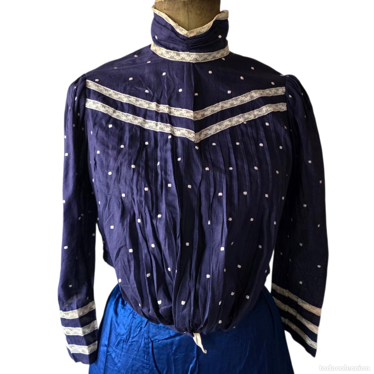 Antig&uuml;edades: Antiguo corpi&ntilde;o (cuerpo, jubon, chaqueta) s. XIX para restaurar