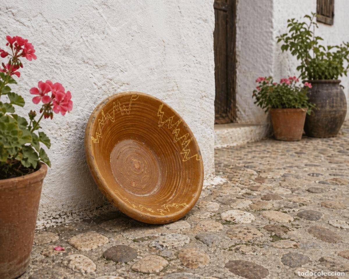 Antiquit&auml;ten: Lebrillo decorado zona Albacete