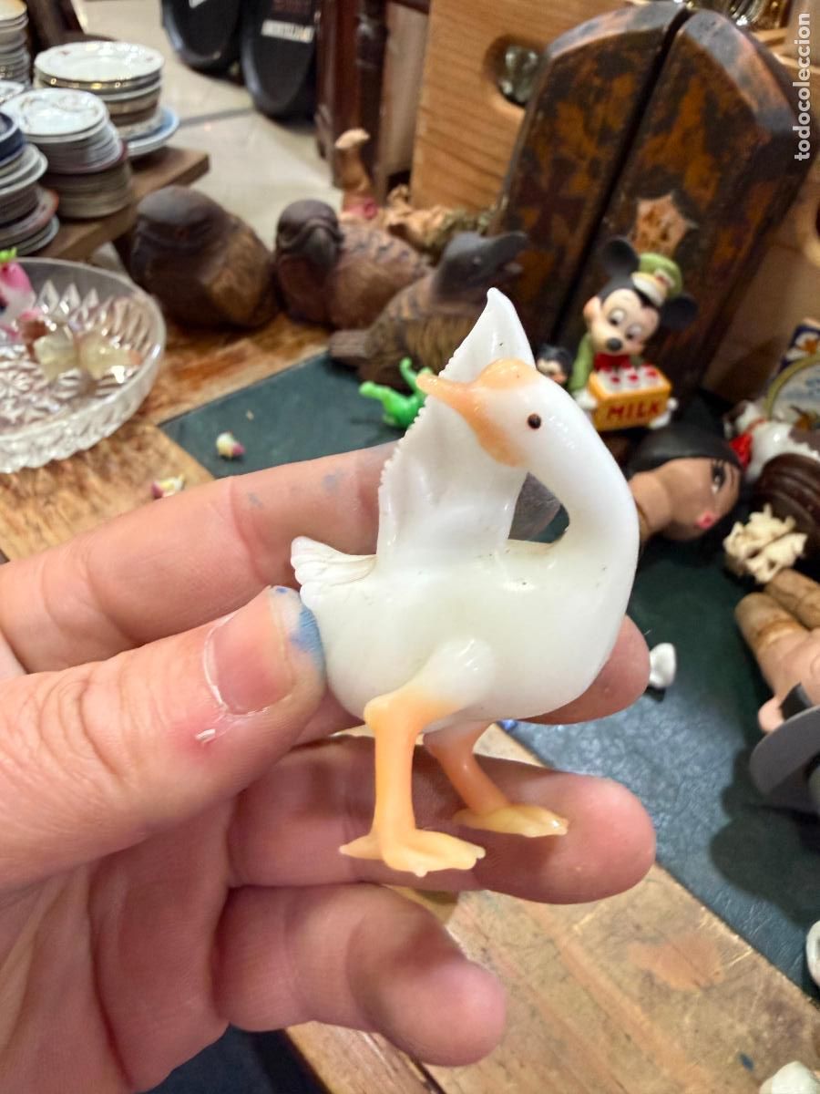 Antig&uuml;edades: PATO EN CRISTAL DE MURANO - MEDIDA 6X4,5 CM