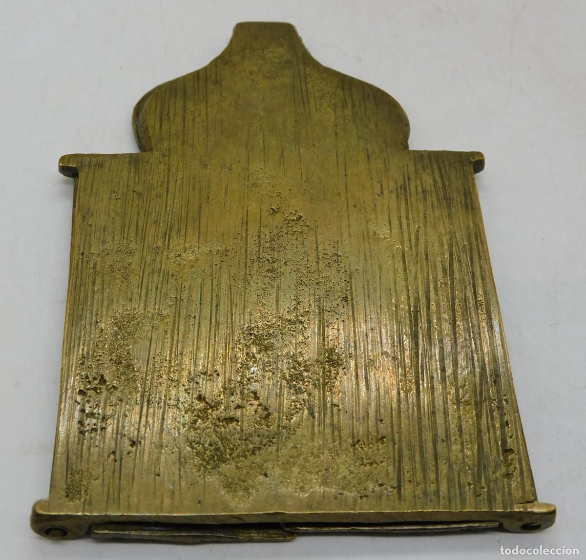 Antig&uuml;edades: ANTIGUO TR&Iacute;PTICO ORTODOXO DE BOLSILLO - Foto 13