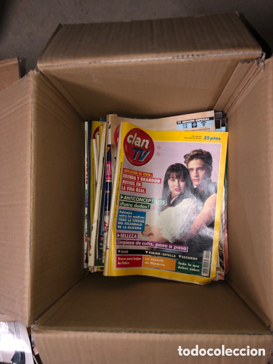 Antig&uuml;edades: Lote revistas Clan TV