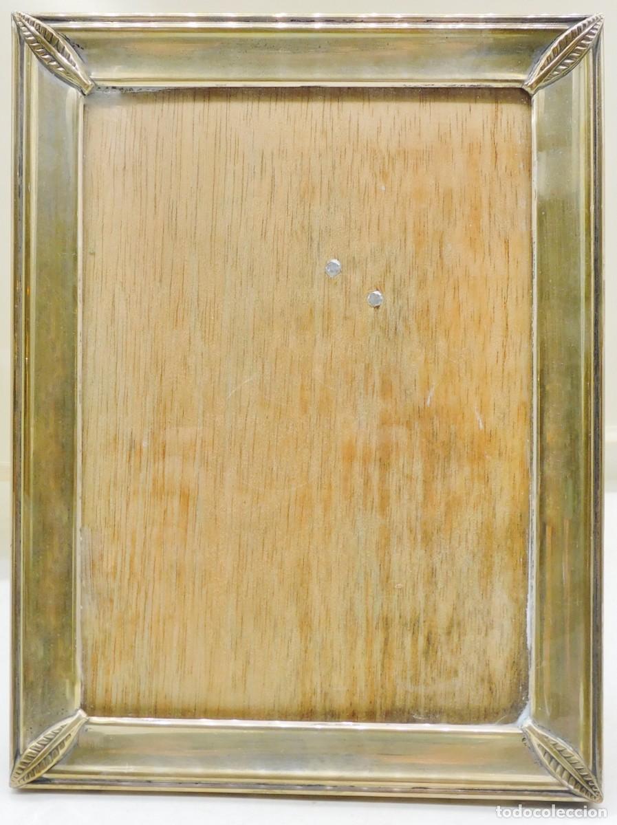 Antig&uuml;edades: MARCO PORTAFOTOS DE SOBREMESA EN PLATA