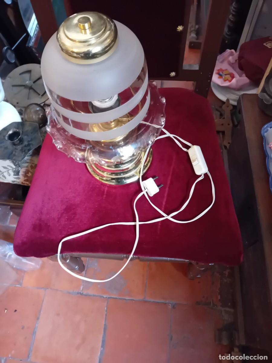 Antig&uuml;edades: L&aacute;mpara de sobremesa de cada de los 70 ,funcionando - Foto 5
