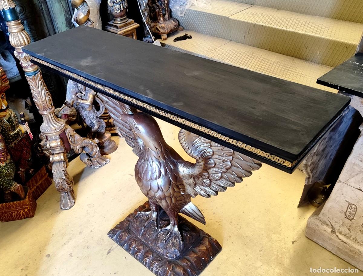 Antig&uuml;edades: Consola de aguila plateada - Foto 5