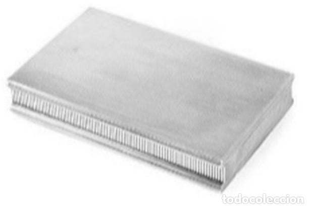 Antig&uuml;edades: ANTIGUA CAJA TABAQUERA RECTANGULAR EN PLATA