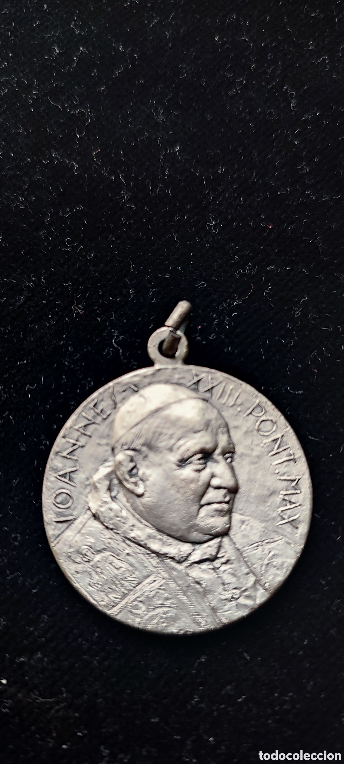 Antig&uuml;edades: Rara medalla ecum&eacute;nica del Concilio Vaticano II a&ntilde;o 1962 Papa Juan XXIII