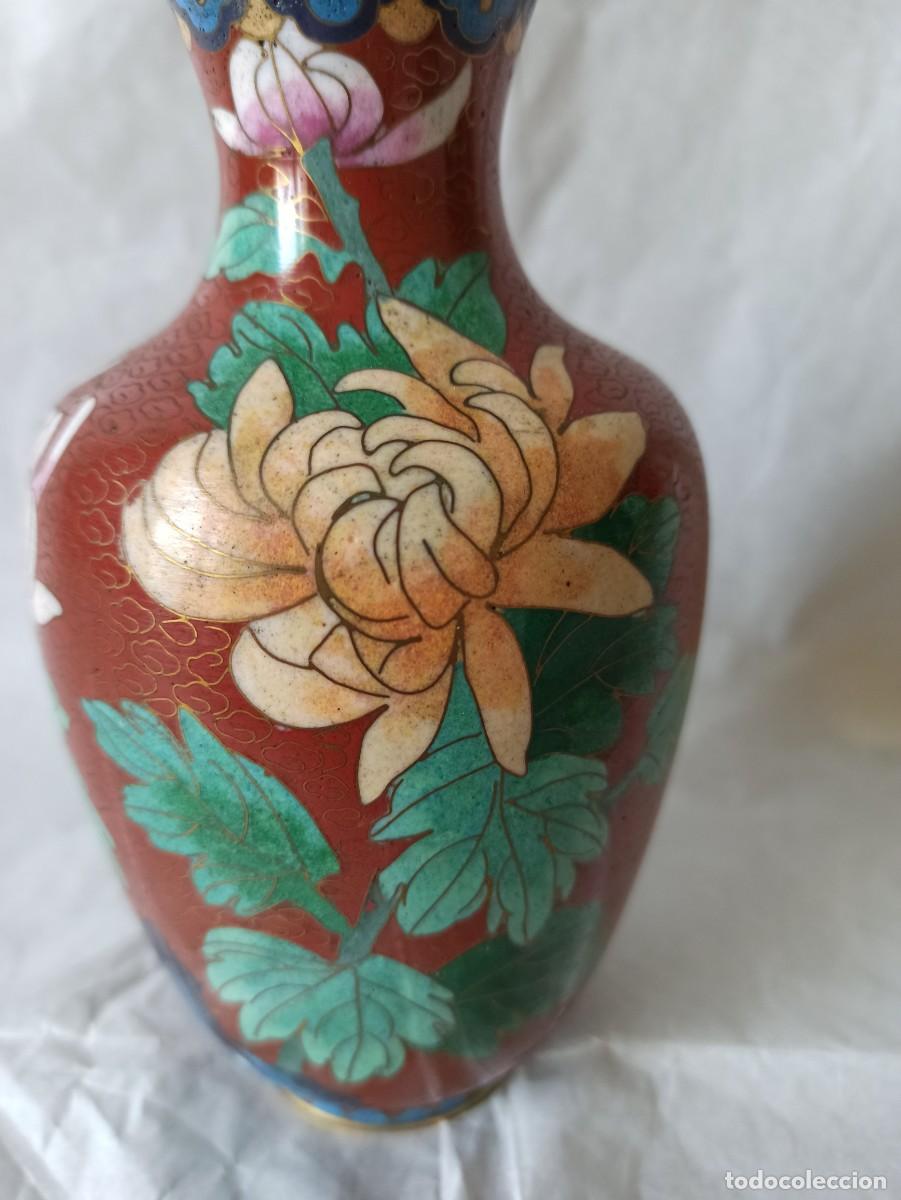 Antig&uuml;edades: Vaso in rame smaltato cloisonn&eacute; - Foto 7