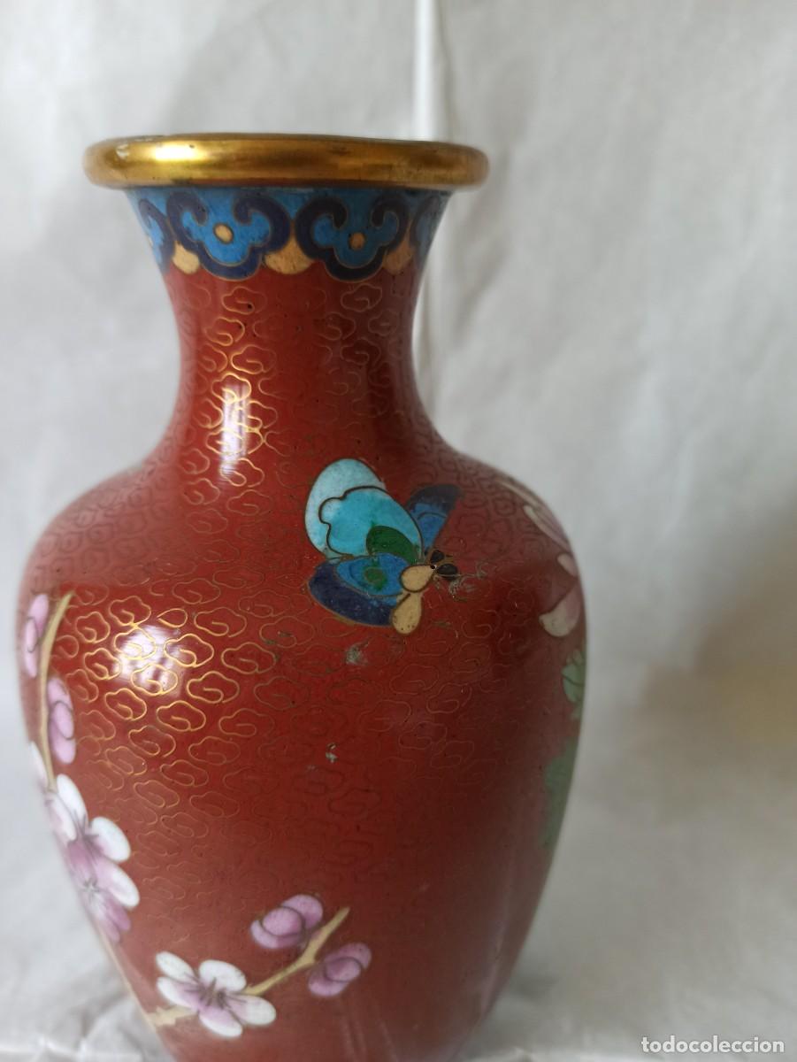 Antig&uuml;edades: Vaso in rame smaltato cloisonn&eacute; - Foto 10