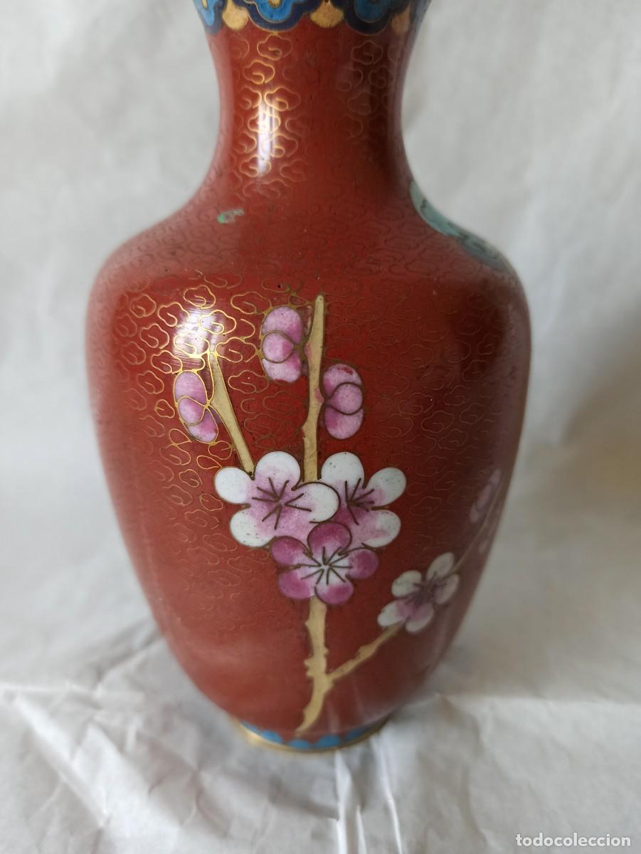 Antig&uuml;edades: Vaso in rame smaltato cloisonn&eacute; - Foto 11