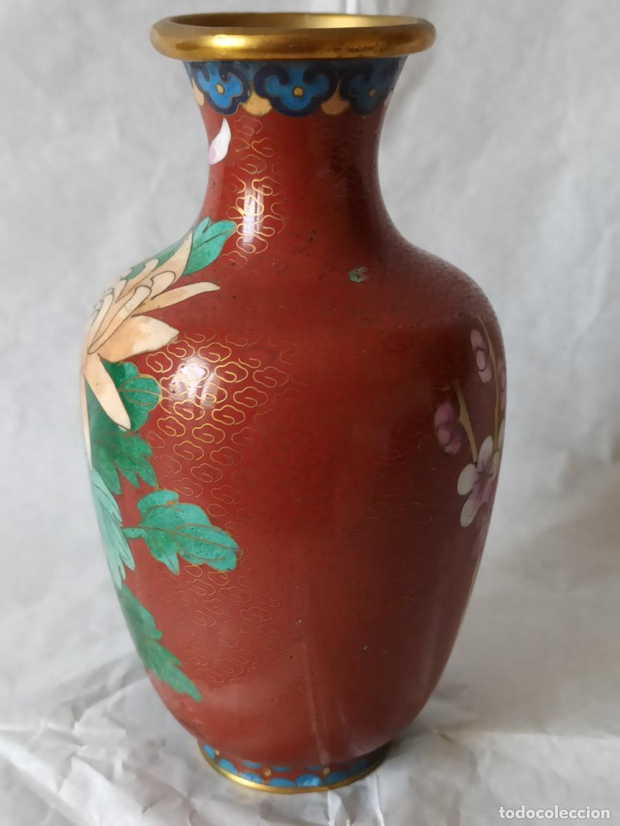 Antig&uuml;edades: Vaso in rame smaltato cloisonn&eacute; - Foto 13