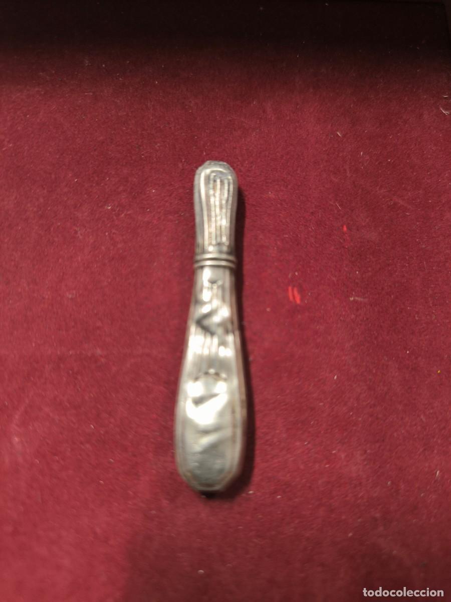 Antig&uuml;edades: Antiguo Alfiletero Porta Agujas de Plata