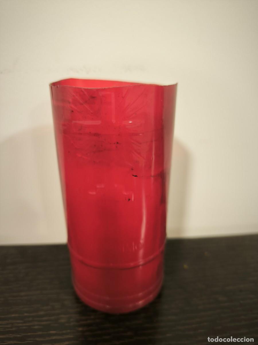 Antig&uuml;edades: Vela Religiosa Roja 12 Cms &ndash; Luz Espiritual Para Oraci&oacute;n Y Devoci&oacute;n