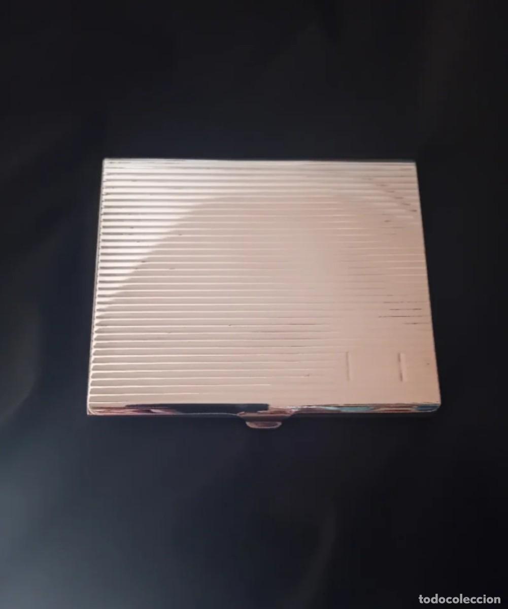 Antig&uuml;edades: PITILLERA DE PLATA 925, FAMOSO PLATERO ESPA&Ntilde;OL PEDRO DURAN MOD. HEMINGWAY