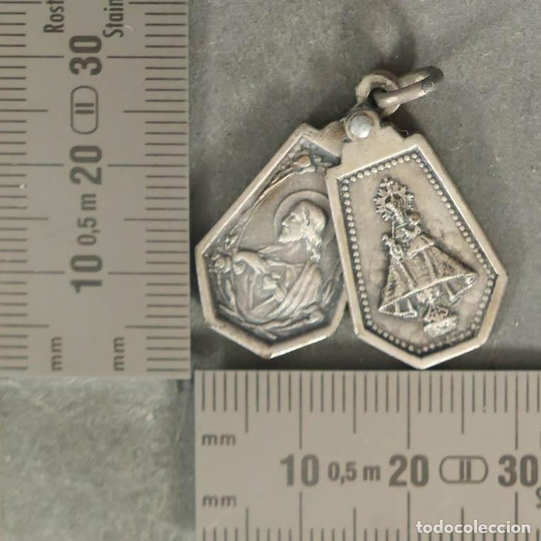 Antig&uuml;edades: MEDALLA. Sagrado Coraz&oacute;n de Jes&uacute;s - NTRA SRA DE COVADONGA.