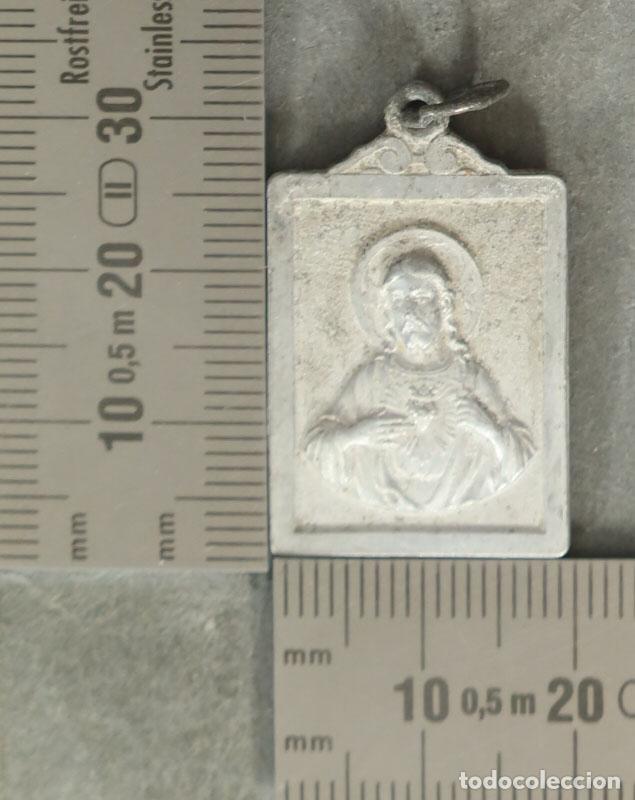 Antiques: MEDALLA. Sagrado Coraz&oacute;n de Jes&uacute;s - NTRA SRA PERPETUO SOCORRO