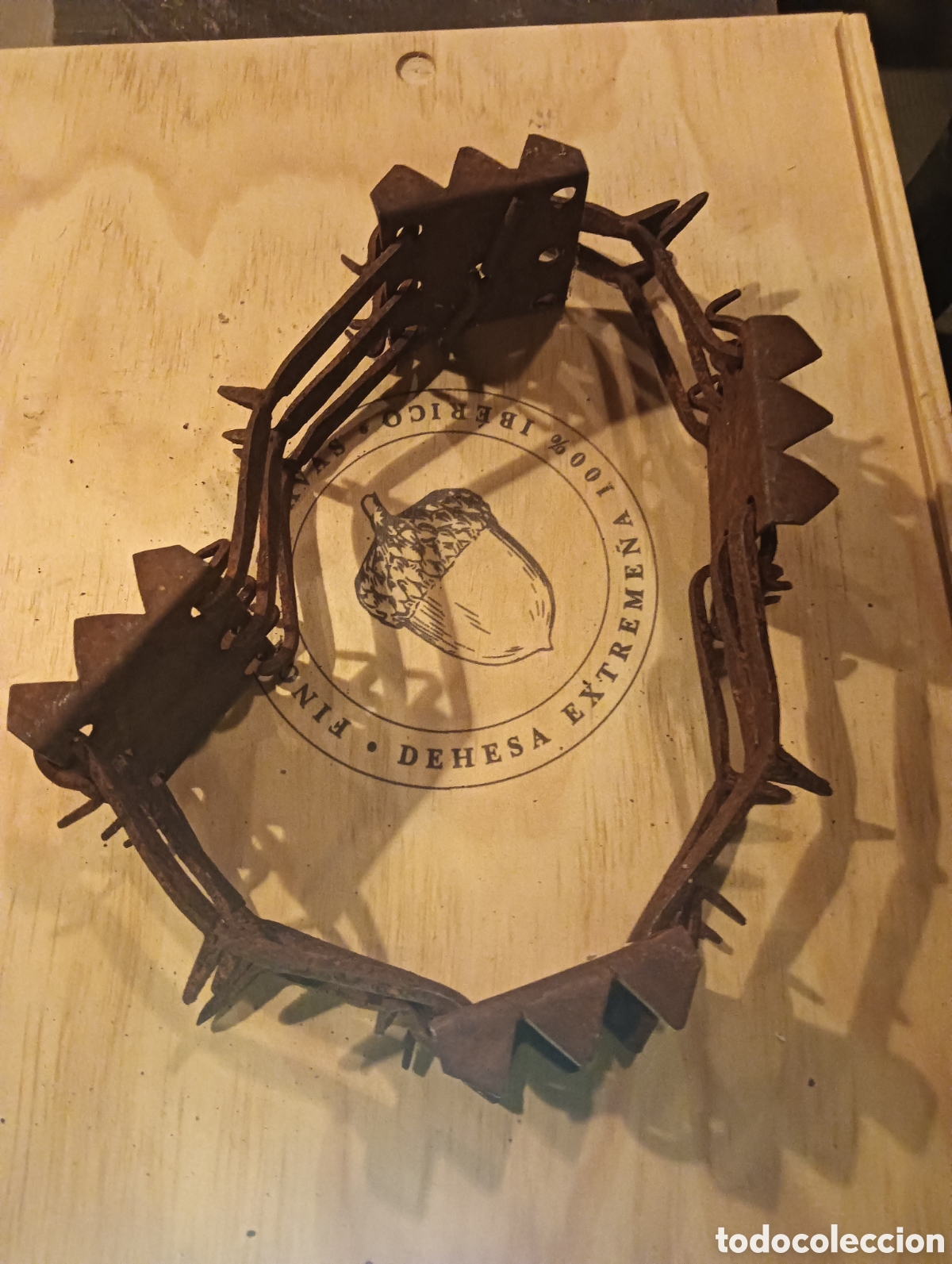 Antig&uuml;edades: Antigua carlanca para perros