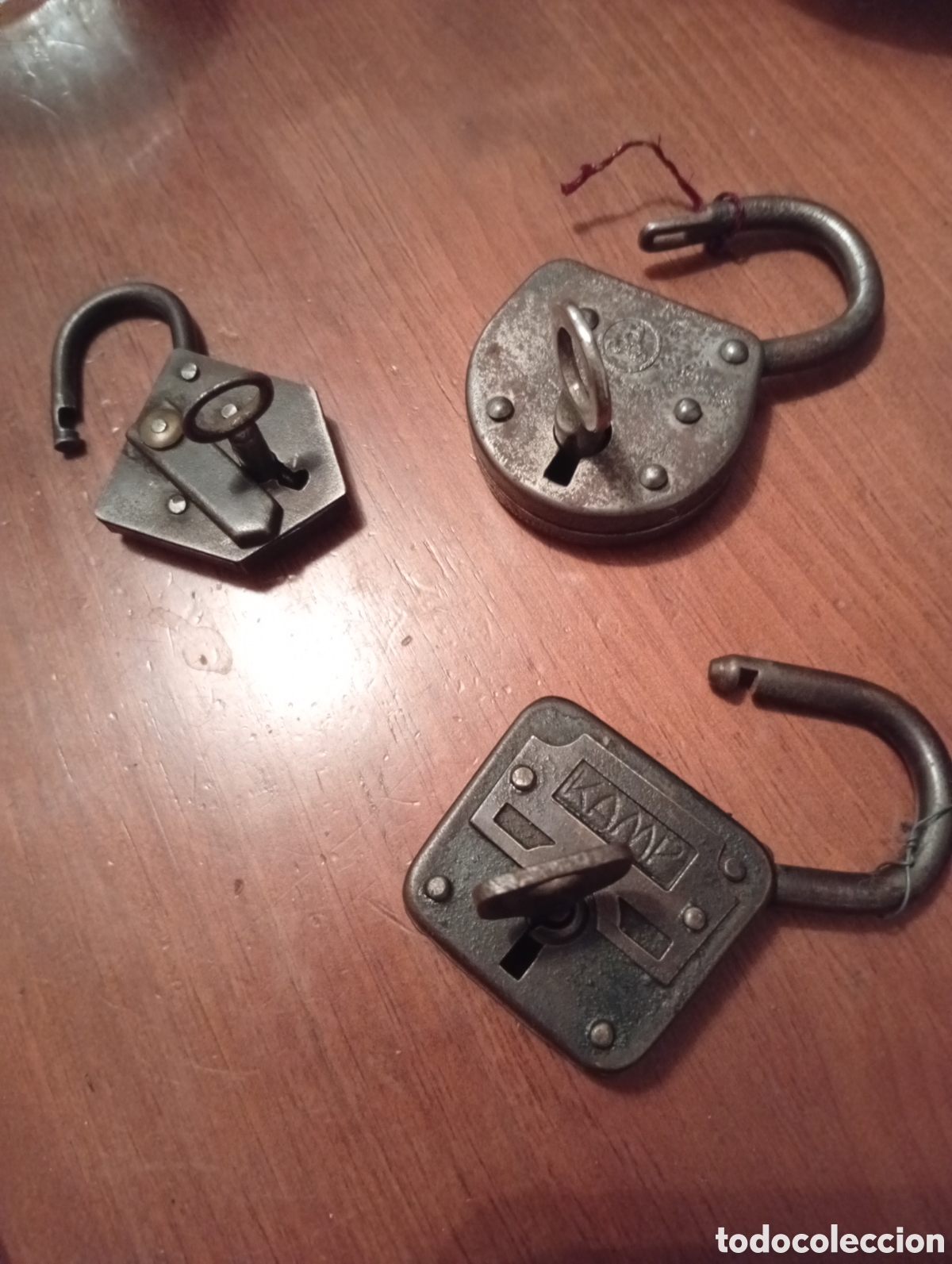 Antiques: Candados Hist&oacute;ricos Alemanes - Siglo XIX - Velbert - Con llaves originales