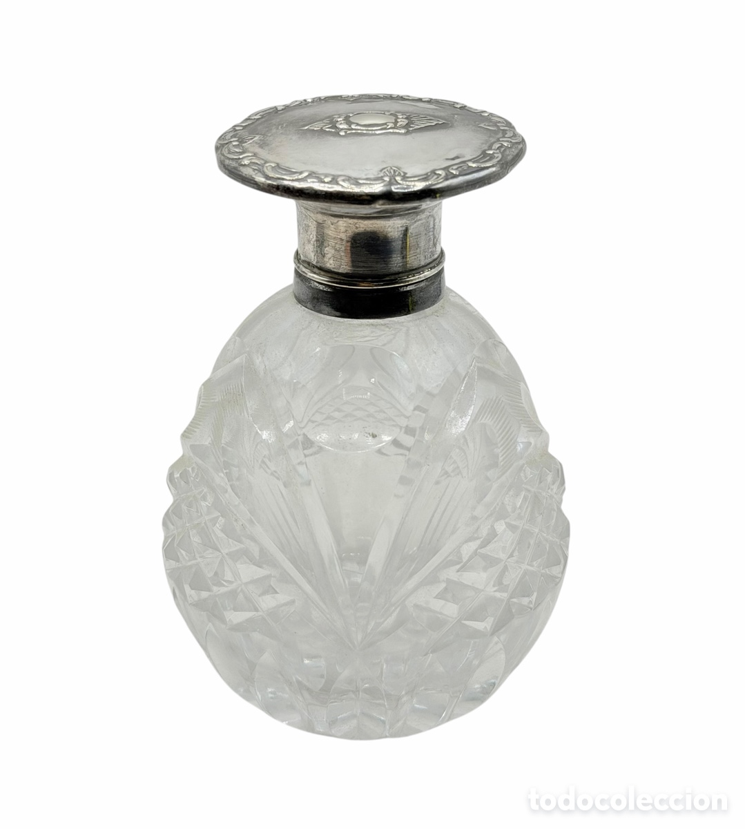 Antig&uuml;edades: Antigua Botella de Cristal La Granja