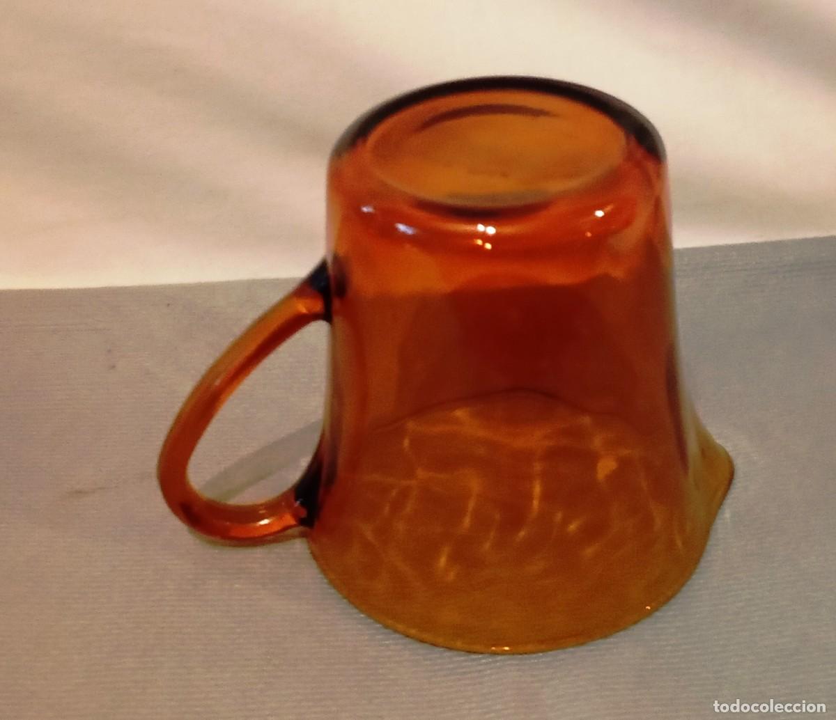 Antig&uuml;edades: Jarra de leche Duralex &Aacute;mbar - Foto 6