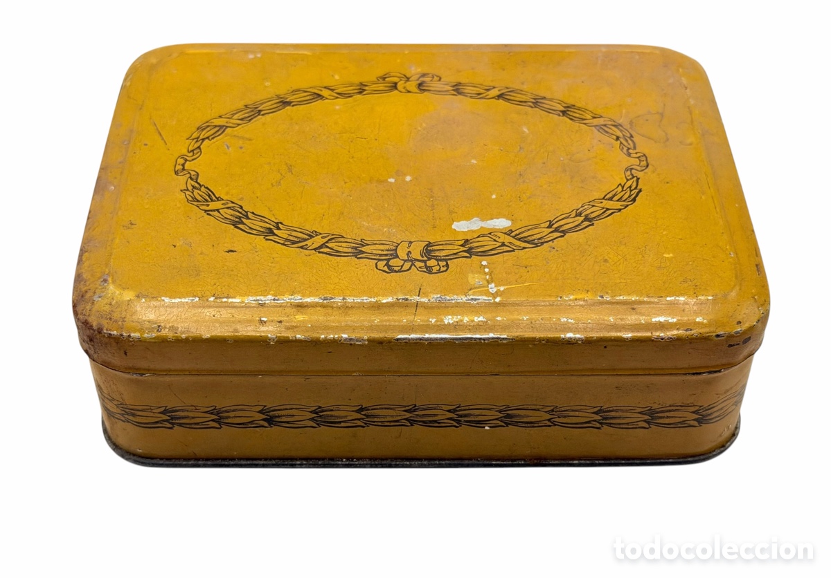 Antiquit&eacute;s: Antigua Caja de Metal